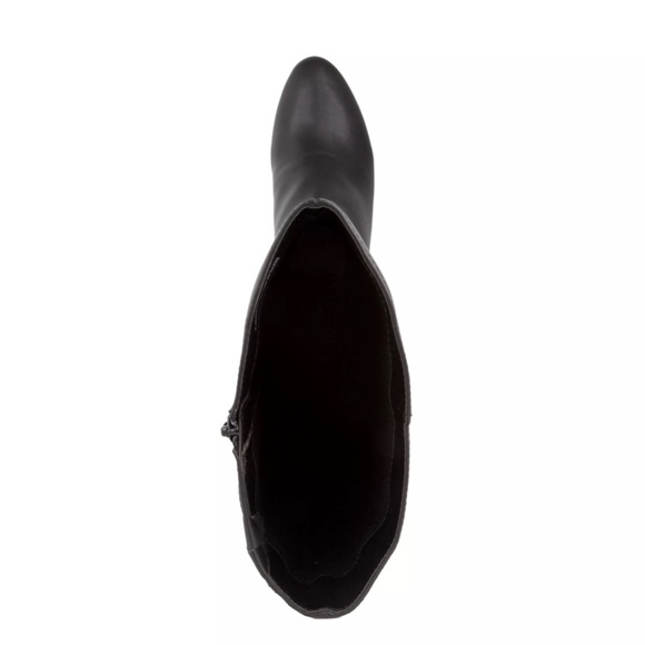 London Fog EVENT 2 Womens Boots Dark BROWN Knee High Riding Zip NIB - Picture 5 of 7